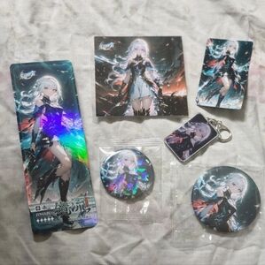 Honkai Star Rail Jingliu Laser Ticket/Pins/Badge/Keychain Lot Honkai Impact 3rd
